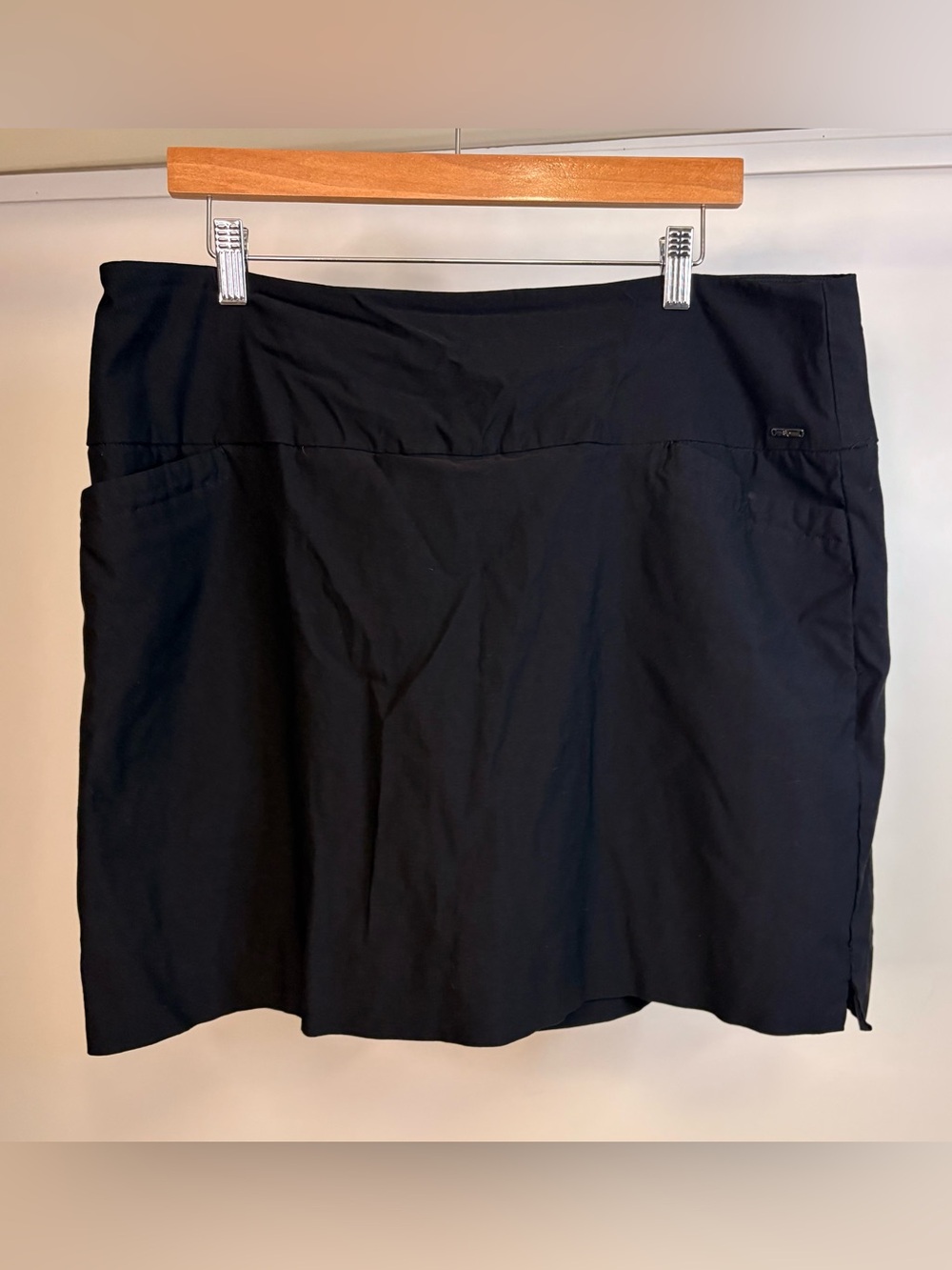 S.C. & Co. Women's 360 Degrees Tummy Control Skirt Black, XXLarge